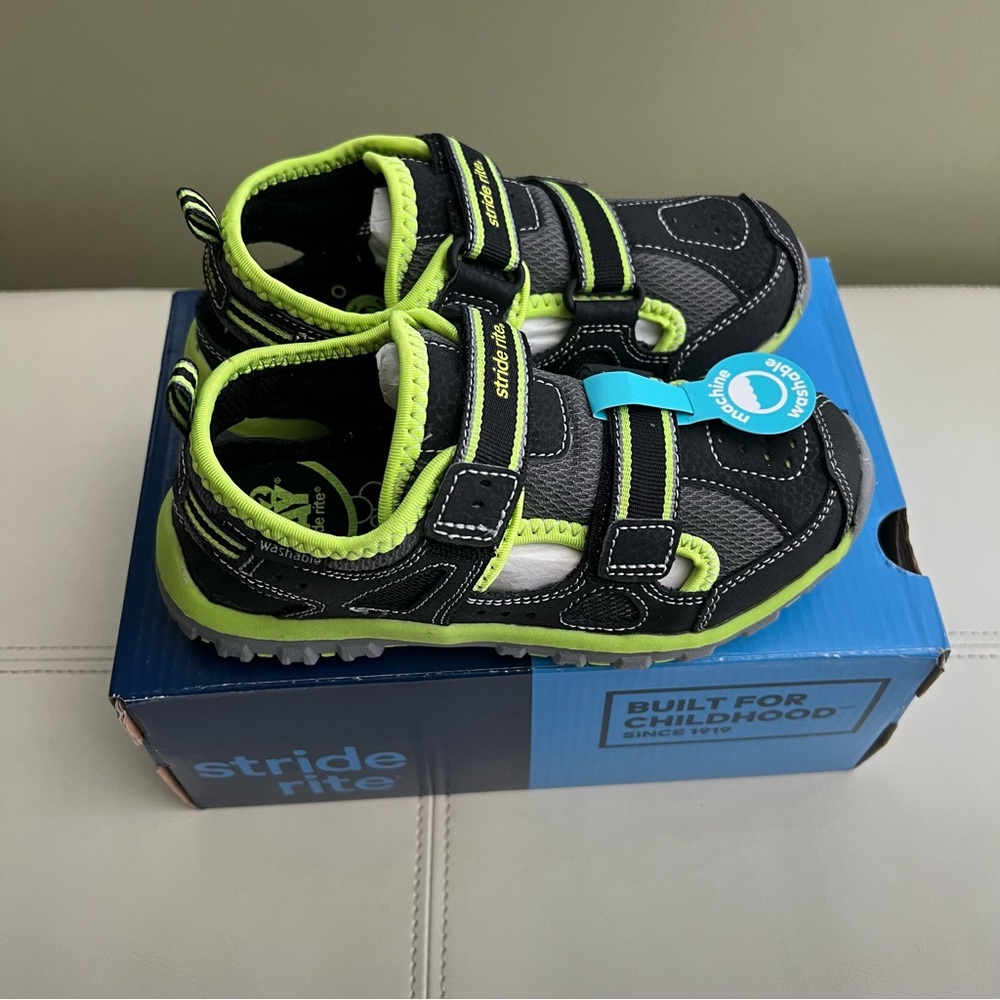 NIB Stride Rite Boy's Made2Play Thatcher Shoes, 12.5M - Picture 7 of 10